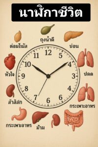นาฬิกาชีวิต นาฬิกาสุขภาพ