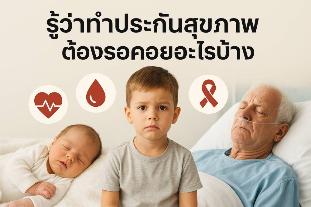 ระยะเวลารอคอยประกันสุขภาพ